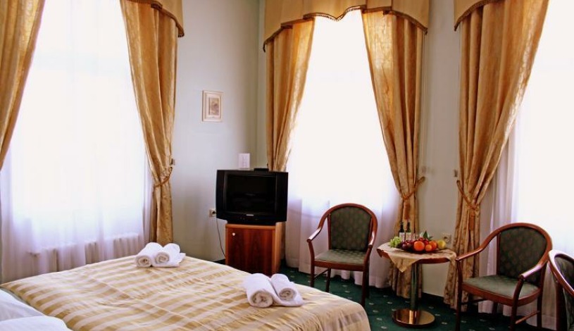 Park Spa Hotel Sirius Karlovy Vary - DBL Dvoulůžkový pokoj s výhledem na Dvořákovy sady